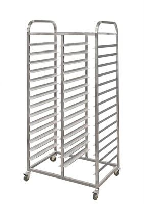 Тележка-шпилька для противней ТШГ-14-2 нерж двойная мко225