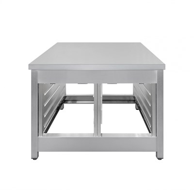 Подставка под пароконвектомат Luxstahl 850х700х650 мм мко983