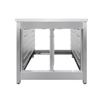 Подставка под пароконвектомат Luxstahl 850х700х900 мм мко984