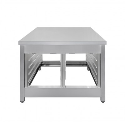 Подставка под пароконвектомат Luxstahl 860*900*650 (гастроемкости 2х5) мко983.1