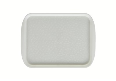 Поднос столовый 330х260 мм жемчужно-белый мки098