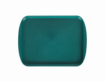Поднос столовый 330х260 мм зеленый мки074