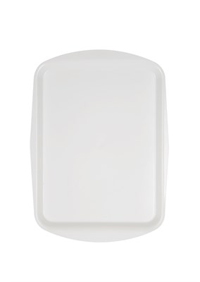 Поднос столовый 490х360 мм белый полипропилен особо прочный мки39/7.1