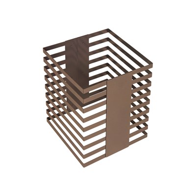 Подставка-куб фуршетная 300х300х380 мм бронза Luxstahl мки308/3