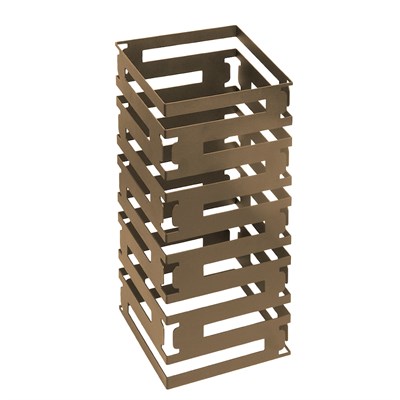 Подставка-куб фуршетная 200х200х450 мм бронза Luxstahl мки326/3