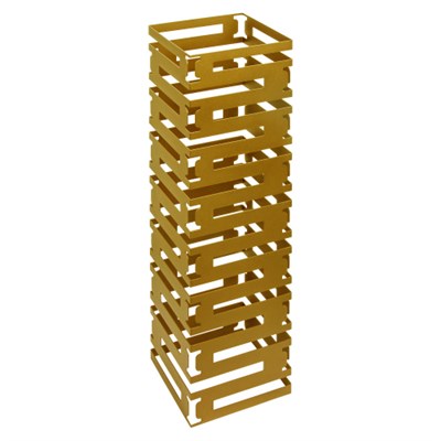 Подставка-куб фуршетная 200х200х750 мм золото Luxstahl мки327/5