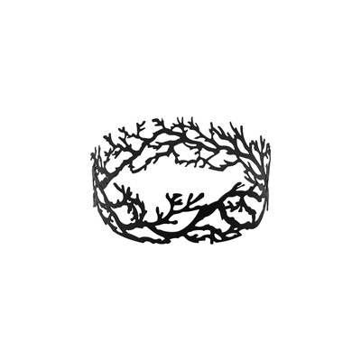 Подставка фуршетная Ветви d=230 мм, h=70 мм черный Luxstahl мки349/1