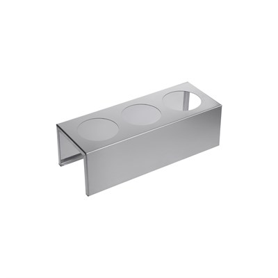 ПОДСТАВКА для 3-х диспенсеров для соуса нерж. Luxstahl мки207