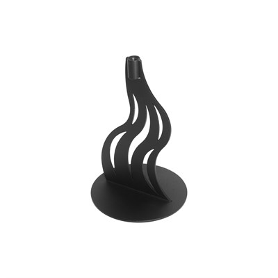 Подставка фуршетная Ветви 200 мм со втулкой для арт.мки355, мки356 черный Luxstahl мки357/1