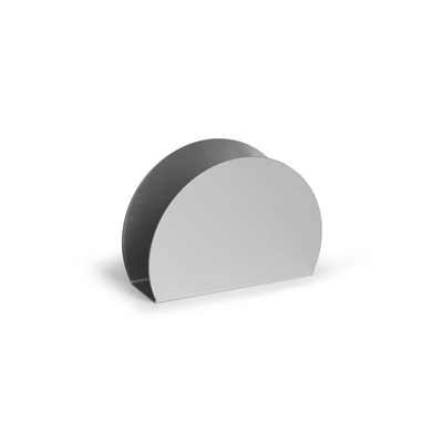 САЛФЕТНИЦА полукруг 110х80х35 мм нерж. Luxstahl мки224