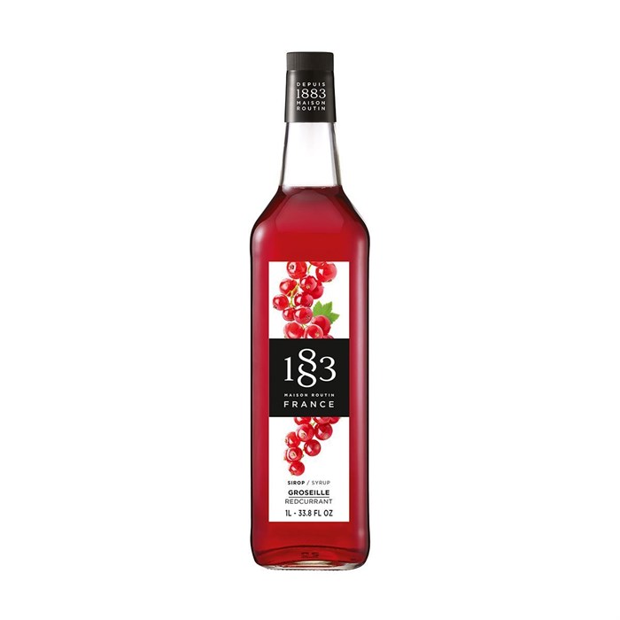Сироп 1883 Maison Routin Красная Смородина (Redcurrant),  1 л, стекло 14694 - фото 7207