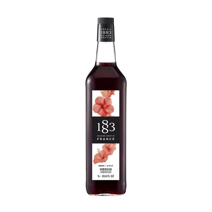 Сироп 1883 Maison Routin Гибискус (Hibiscus), 1 л, стекло 14695 - фото 7208