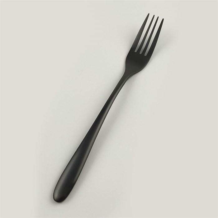 Вилка столовая ,покрытие PVD,черный матовый цвет,серия "Alessi-Black"  P.L. 16568 - фото 7537