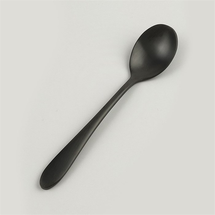 Ложка чайная ,покрытие PVD,черный матовый цвет,серия "Alessi-Black"  P.L. 16570 - фото 7539