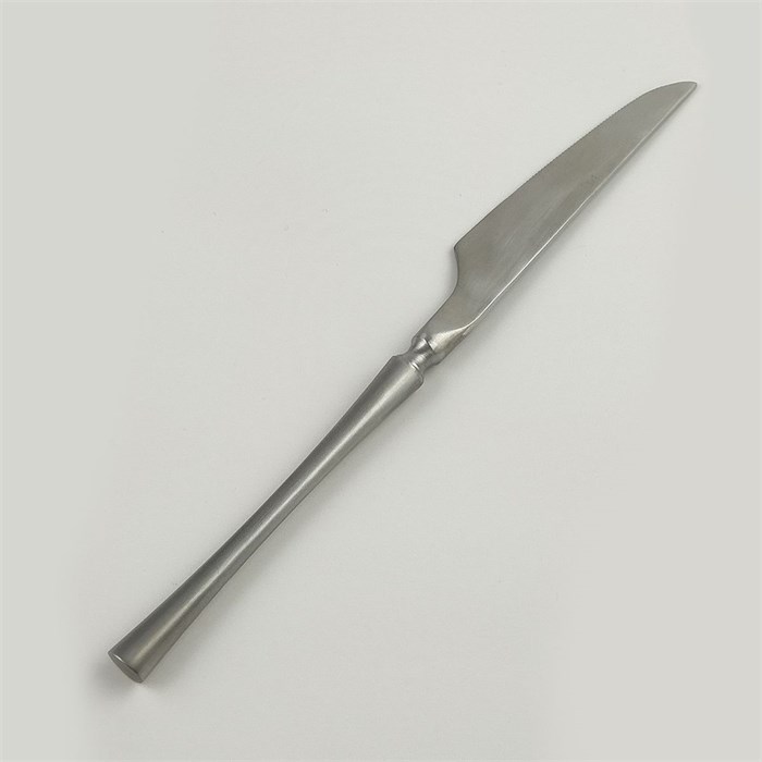 Нож столовый ,серебряный матовый цвет,серия "1920-Silver"  P.L. 16571 - фото 7540