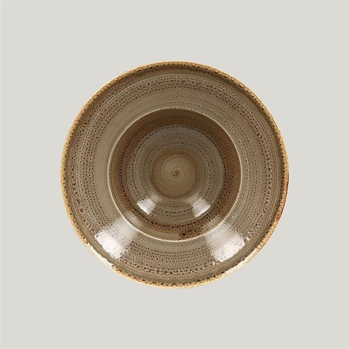 Глубокая тарелка RAK Porcelain Twirl Alga 320 мл, 23*8 см 1810 - фото 762