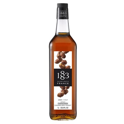 Сироп 1883 Maison Routin Арахис карамелизированный (Caramelised Peanut), 1 л, стекло 81230019