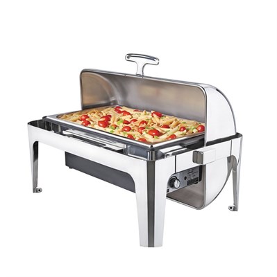 Мармит сервировочный электрический с откидной крышкой (67/43/45см) 13,5 л, 1/1-100 мм, SUNNEX - P.L. 92001450