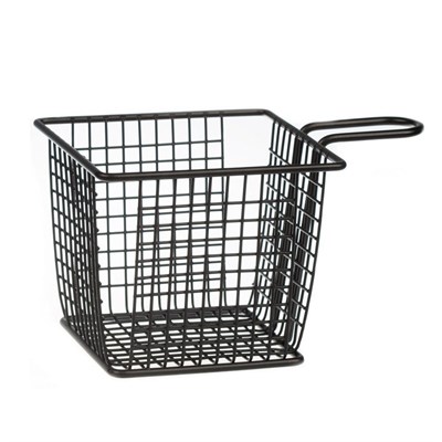 Корзинка для подачи 13*13*10 см черная, металл, P.L. Proff Cuisine 1809088