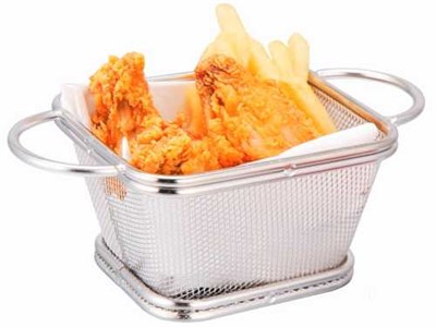 Корзинка для подачи 10,5*9*6,5 см, металл, P.L. Proff Cuisine 81200321