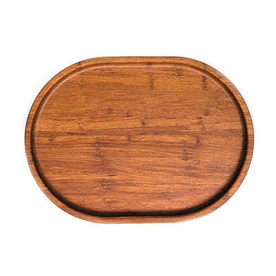 Блюдо овальное для подачи 33*24*2,5 см, бамбук, P.L. Proff Cuisine 73038101