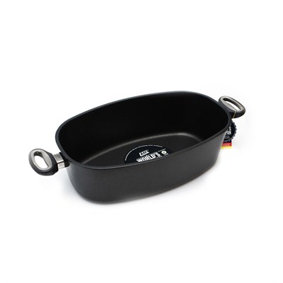 Кастрюля овальная, без крышки 10 л, 40*24*12(h) см, алюминий, Германия 70001308