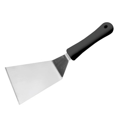 Лопатка-скребок 12 см, черная пластиковая ручка, P.L. Proff Cuisine 81240071