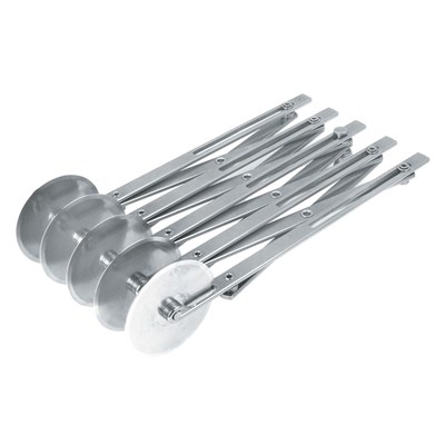 Нож роликовый для теста раздвижной, 5 лезвий, 50 см, нержавейка, P.L. Proff Cuisine 94001015