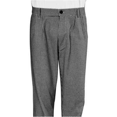 Штаны поварские Chef 50 р-р, черно-белая клетка, состав: 100% хлопок 97000207