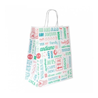 Пакет с ручками Parole, 26+14*32 см, бумага, Garcia de PouИспания 81210925