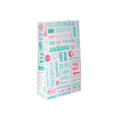 Пакет для покупок без ручек Parole 20+9*34,5 см, крафт-бумага, Garcia de PouИспания 81211399