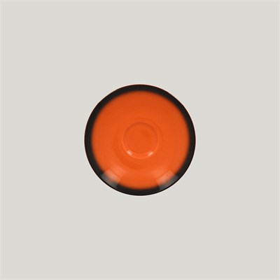 Блюдце RAK Porcelain LEA Orange 13 см, к чашке 81223538 (оранжевый цвет) 81223539