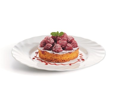 Тарелка Luminarc Trianon 19,5см, стеклокерамика,белый цвет, ARC 70001347