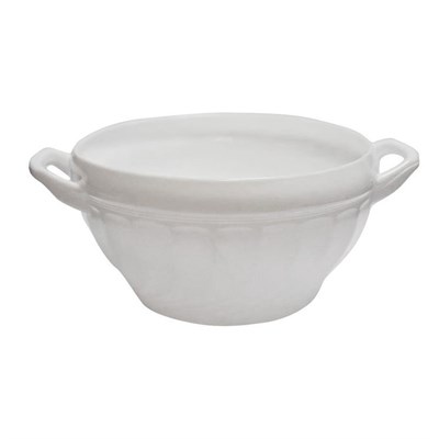 Бульонница с ручками Luminarc Trianon 500 мл, d 13,7 см, стеклокерамика, белый цвет, ARC, 70001339