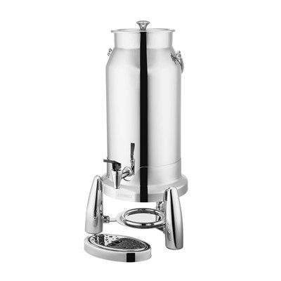 Диспенсер для сока/молока с тубой для льда, 5 л, нержавейка, "OSLO", P.L. Proff Cuisine 81200765