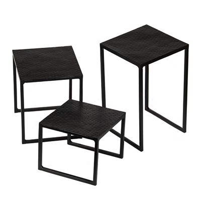 Набор из 3-х фуршетных подставок (1-12*12*10 / 2-12*12*15 / 3-12*12*20 см), P.L. Proff Cuisine 81241085