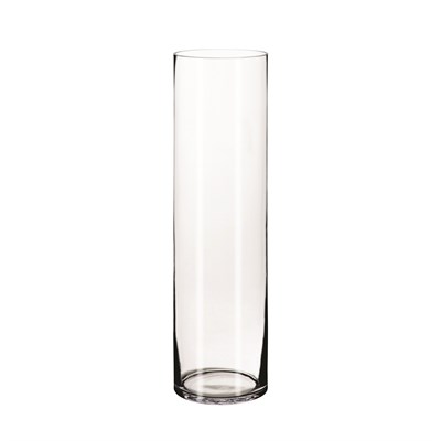 Ваза для цветов "Цилиндр", D 12 см, h 40 см, l 26 см, b 26 см, стекло 81201199
