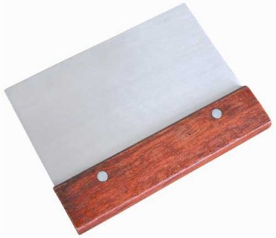 Скребок металлический с деревянной ручкой 8*15 см, P.L. Proff Cuisine 92001189