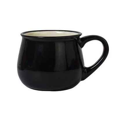 Кружка фарфоровая,350 мл,черная  P.L. 81229013