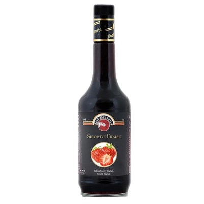 Сироп Клубника садовая 50% фруктов (STRAWBERRY FRUITED SYRUP) 0,7л. 8691123459473