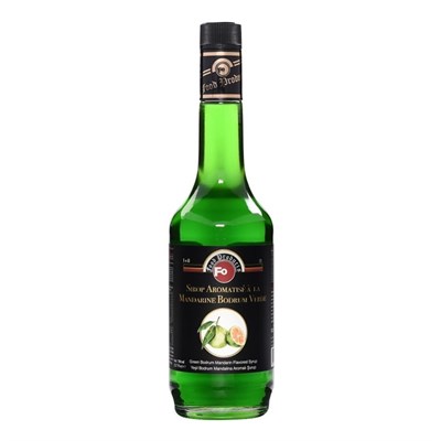 Сироп Зеленый мандарин (GREEN BODRUM MANDARIN FLAVORED SYRUP) 0,7л. 8691123120502