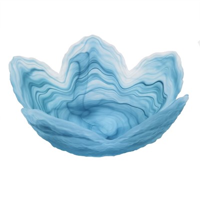 Салатник матовый d=22 см,  h=10 см, 700 мл, материал cтекло,серия "Blue Sunset" P.L. 81221712