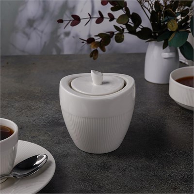 Сахарница 250 мл, фарфор "NOBLE" серия "NEO SILK" 81222377