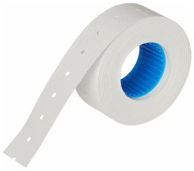Лента маркировочная белая,прямая 21.5*12 (10рул.) 81212530