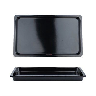 Гастроемкость меламиновая, черная 1/1-h 4см   P.L. 81222612