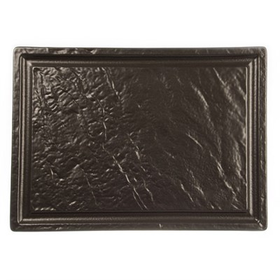 Блюдо для стейка  Black Raw Stellar 33*24*1,7 см, P.L. Proff Cuisine 81223127