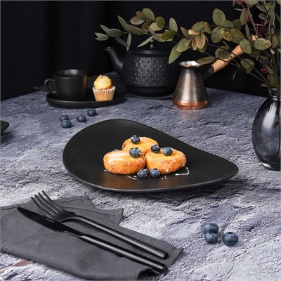 Блюдо  Black Raw Stellar 29*20*3 см, P.L. Proff Cuisine 81223141