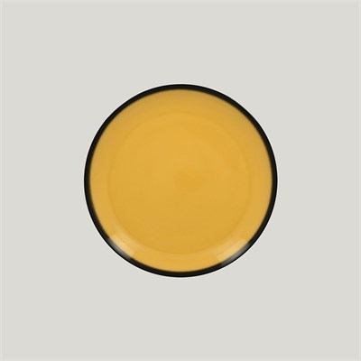 Тарелка круглая RAK Porcelain LEA Yellow 18 см (желтый цвет) 81223506