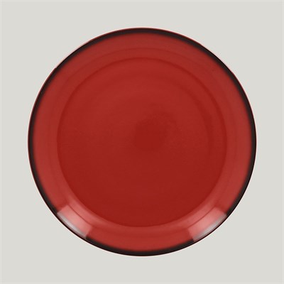 Тарелка круглая RAK Porcelain LEA Red 27 см (красный цвет) 81223508