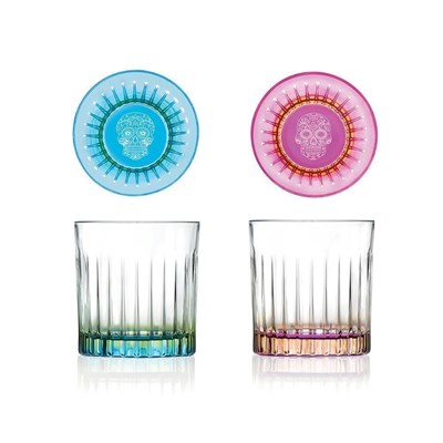 Набор стаканов Олд Фэшн RCR Luxion Pedro&Rosa 360 мл(6шт), хрустальное стекло, Италия 81262027